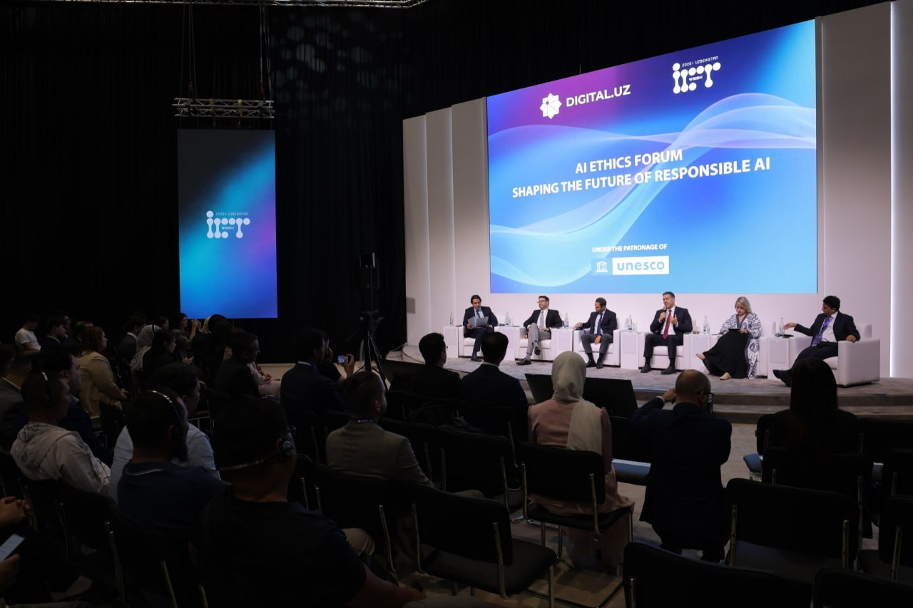 “ICT WEEK UZBEKISTAN 2026” doirasida Sun’iy intellekt etikasi bo‘yicha xalqaro ekspertlar forumi bo‘lib o‘tdi — 2